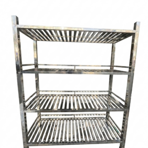 Kệ inox 4 tầng 1M4
