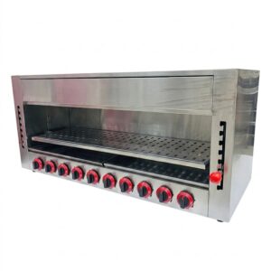 Lò nướng salamander dùng gas 10 họng