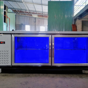 Bàn mát cửa kính 1m8