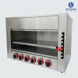 Lò nướng salamander dùng gas 6 họng