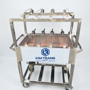 Lò quay nướng 2 tầng